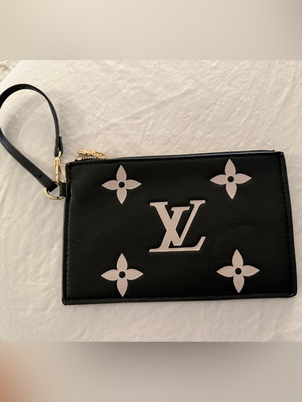 Louis Vuitton Monogram Empreinte Leather Pouch Purse Wallet Wristlet 8” X 5.5”